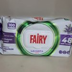 دستمال مرطوب سطوح فیری 100 تایی